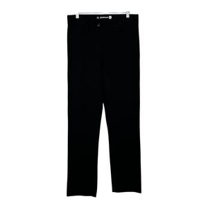 Betabrand Dress Pant Yoga Pants Black Straight Leg Trousers Womens Large Long